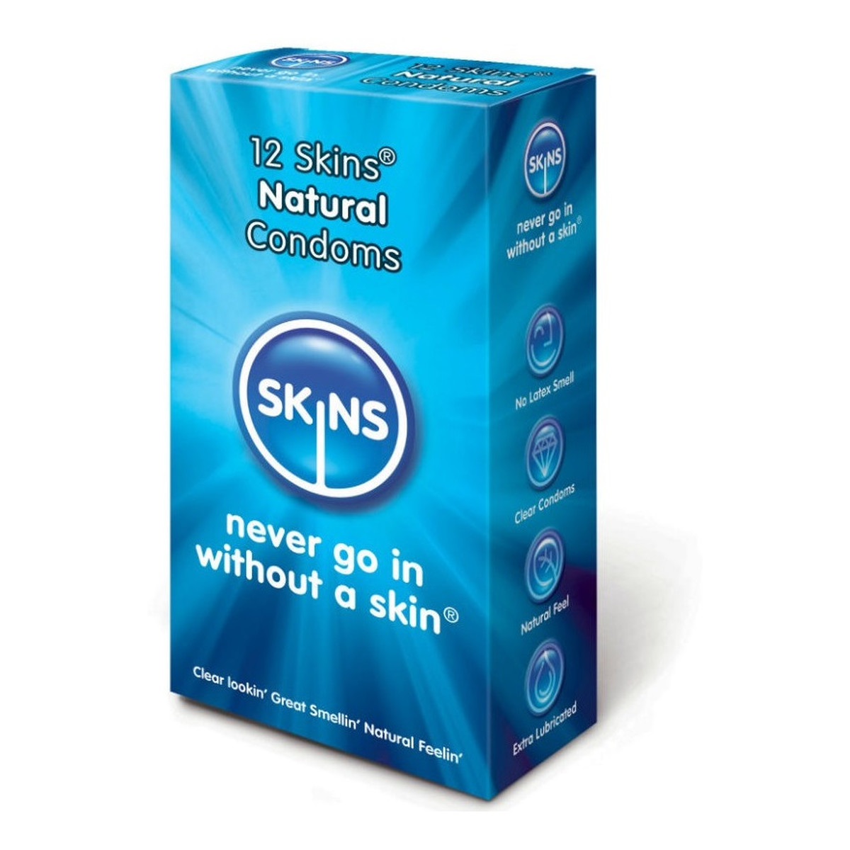 Skins Natural condoms klasyczne prezerwatywy 12szt.