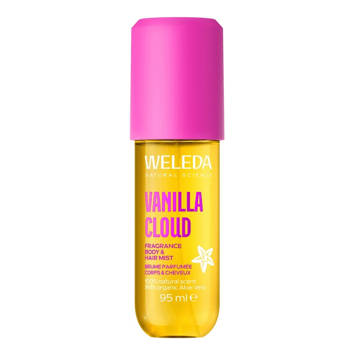 Weleda Vanilla Cloud mgiełka zapachowa do ciała i włosów 95ml
