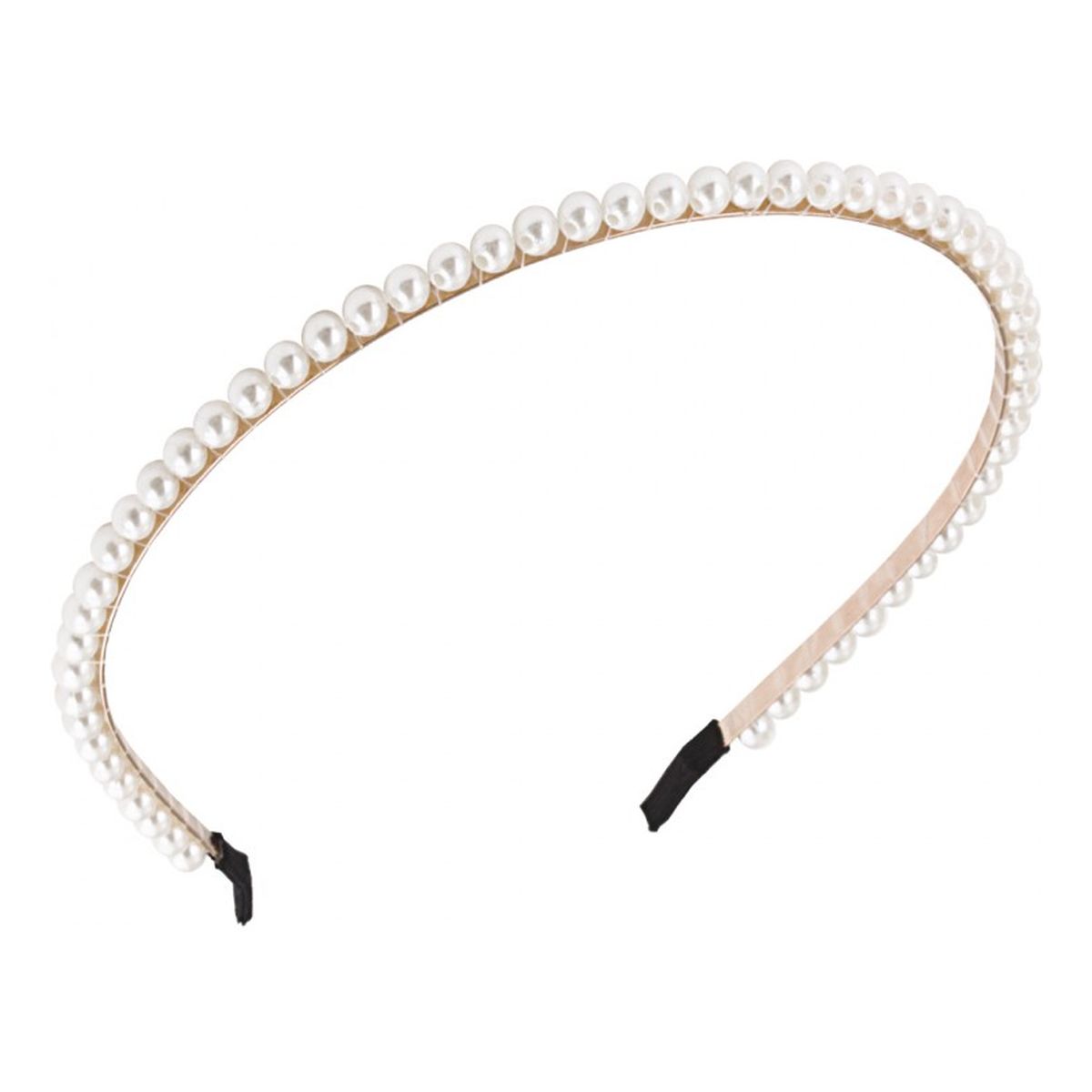 Ecarla Opaska do włosów ozdobna perełkowa
