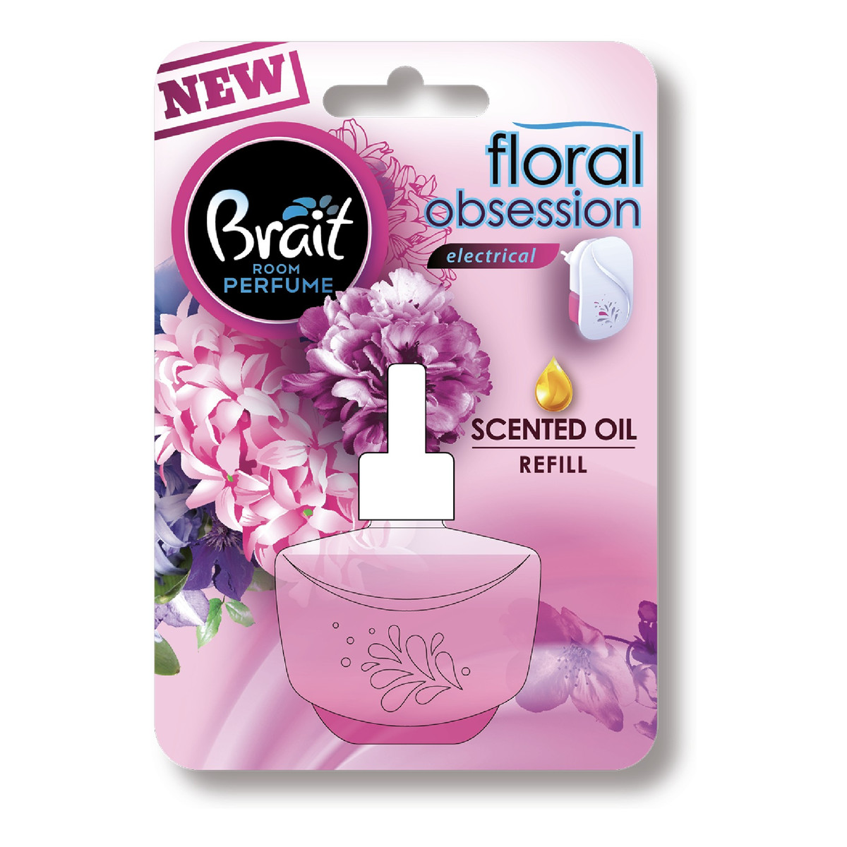 Brait Room Perfume zapas do elektrycznego odświeżacza powietrza Floral Obsession 20ml