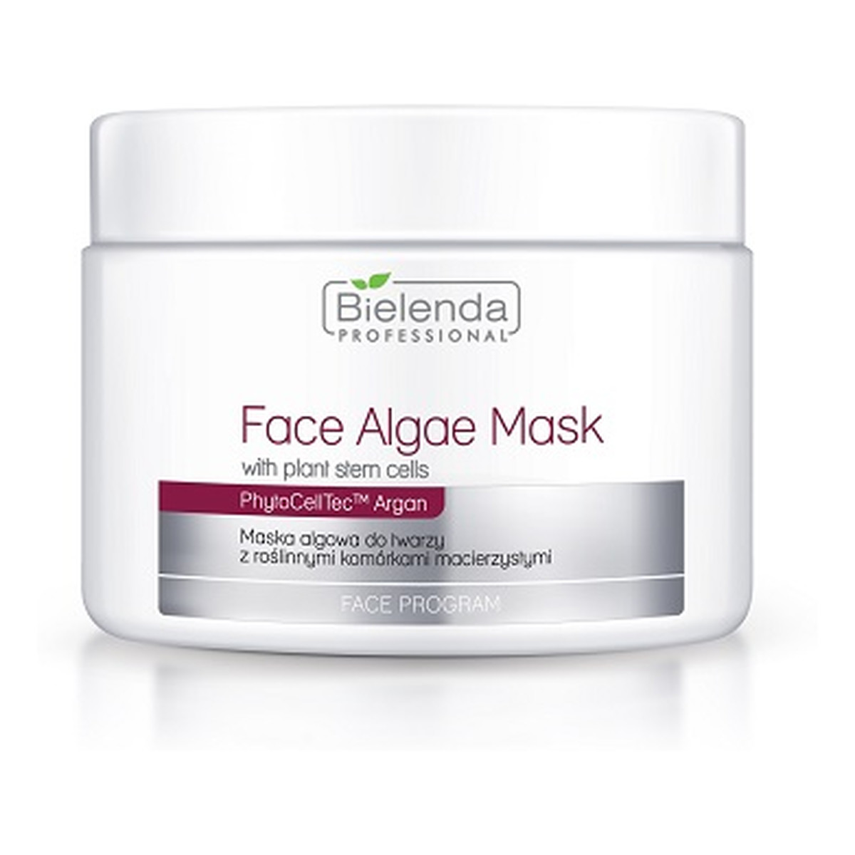 Bielenda Professional Phytocelltec™ Argan Face Algae Mask Maska Algowa Z Komórkami Macierzystymi Cera Pozbawiona Elastyczności i Jędrności 190g