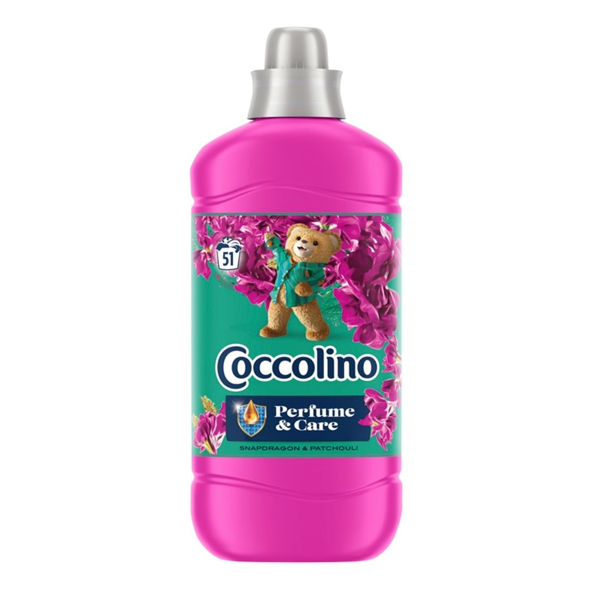 Coccolino Perfume & Care Płyn do płukania tkanin Snapdragon&Patchouli (51 prań) 1275ml