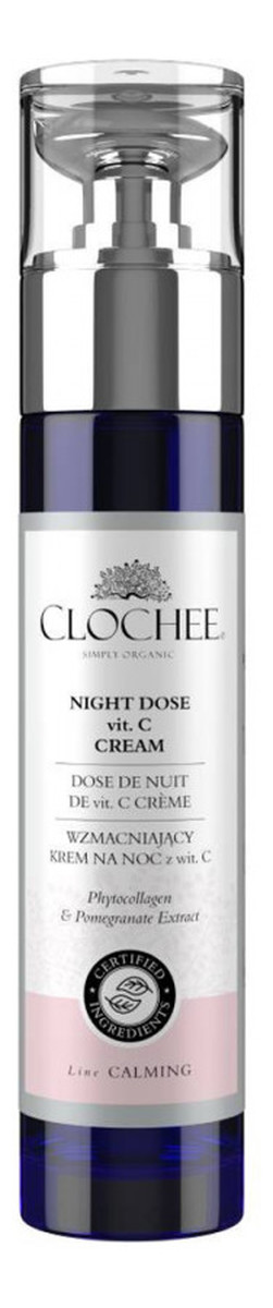 Night Dose Vit C Cream wzmacniający krem na noc z witaminą C