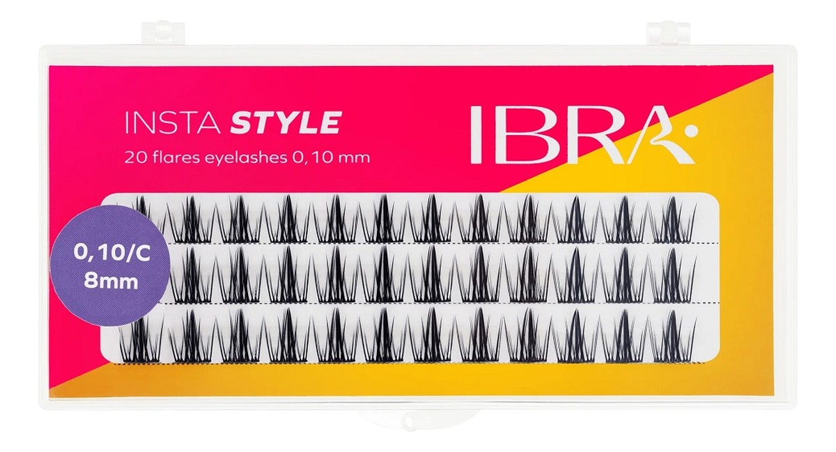 Insta Style kępki rzęs 8mm