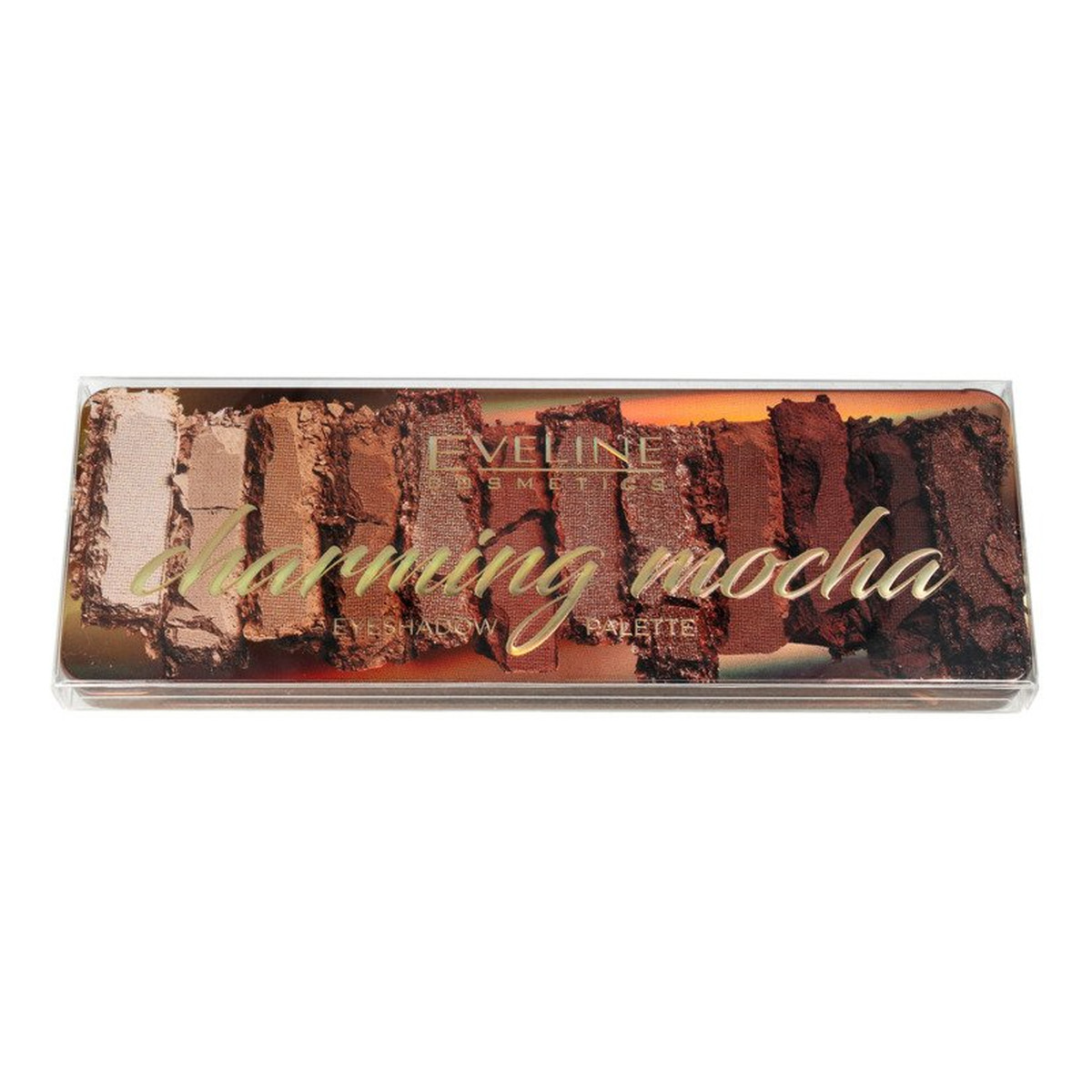 Eveline Charming Mocha paleta 12 cieni do powiek
