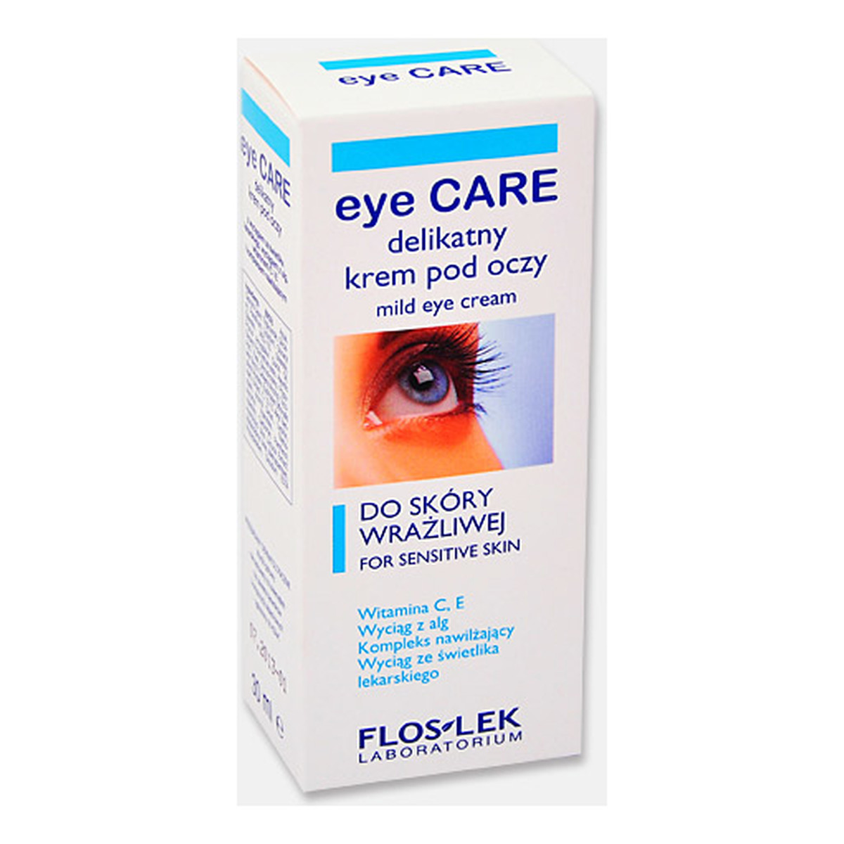 FlosLek Do Skóry Wrażliwej Laboratorium Delikatny Krem Pod Oczy 30ml