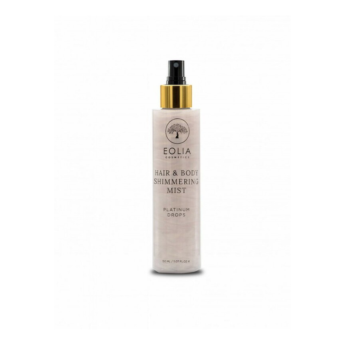 Eolia Spray do ciała i włosów z platynowym brokatem Gold Orchid 150ml