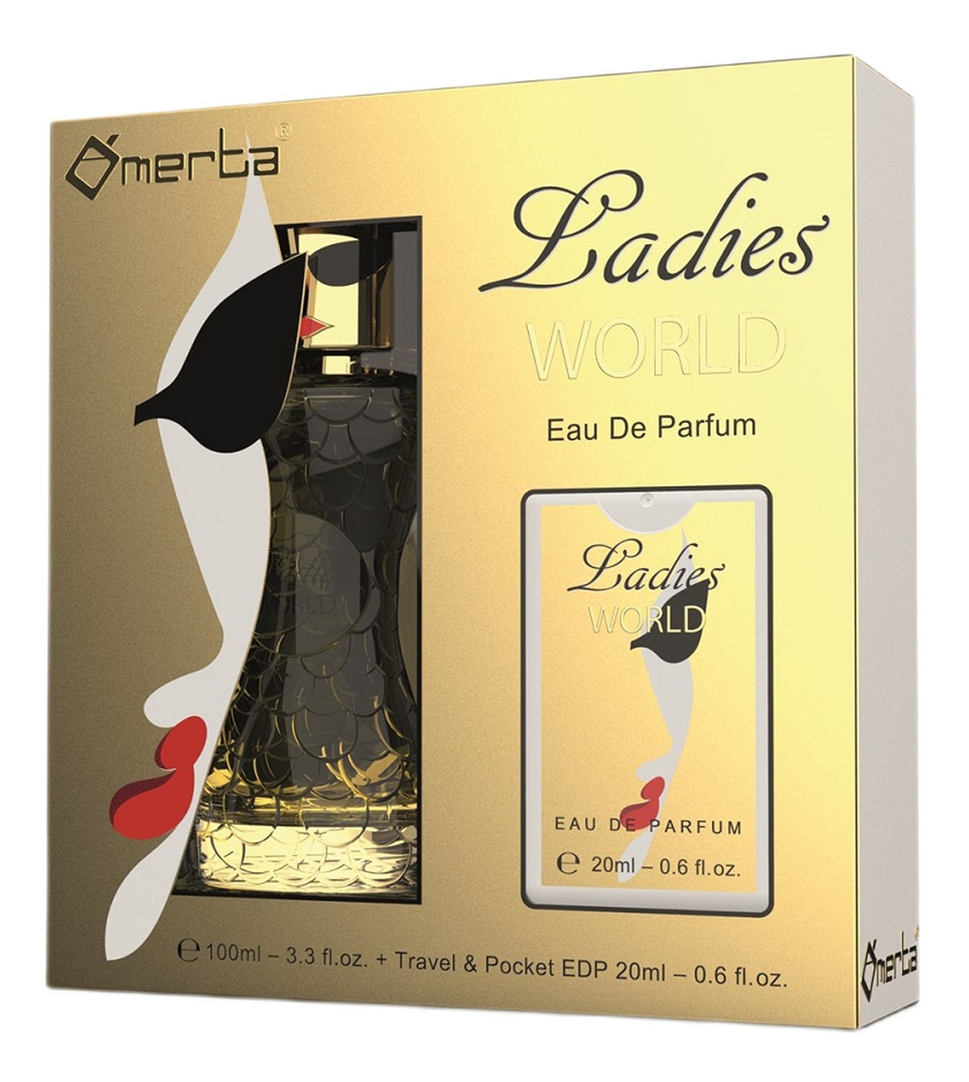 Zestaw woda perfumowana spray 100ml + woda perfumowana spray 20ml