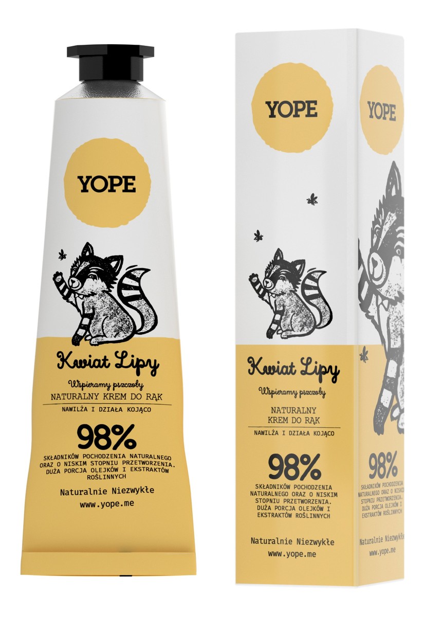 Naturalny Krem do rąk Kwiat Lipy