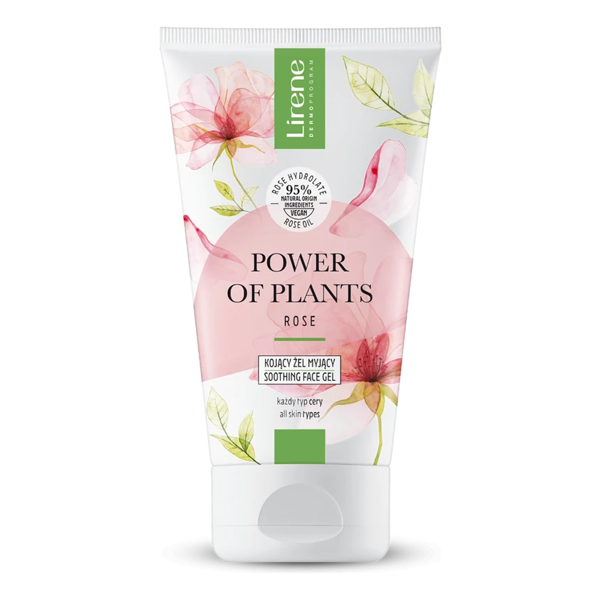 Lirene Power of Plants Kojący żel myjący Róża 150ml