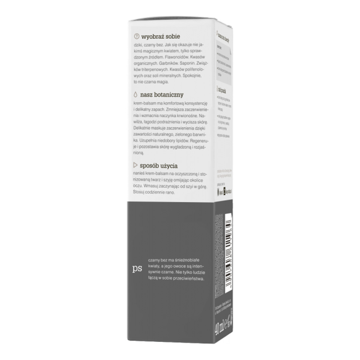 Tołpa Czarny Bez Botanic Kojący Krem-Balsam Na Naczynka 40ml
