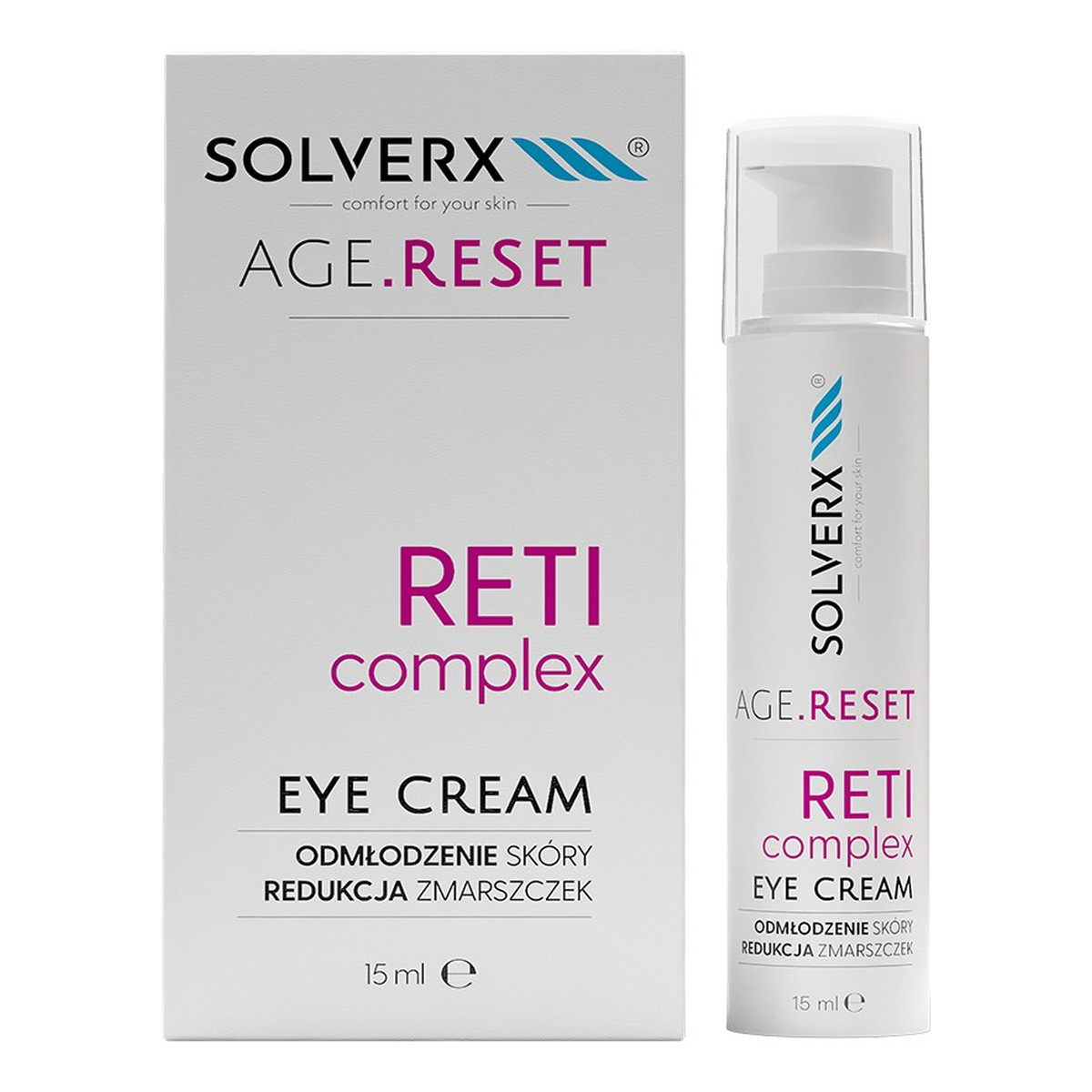 Solverx Age.reset reti complex Krem pod oczy 15ml