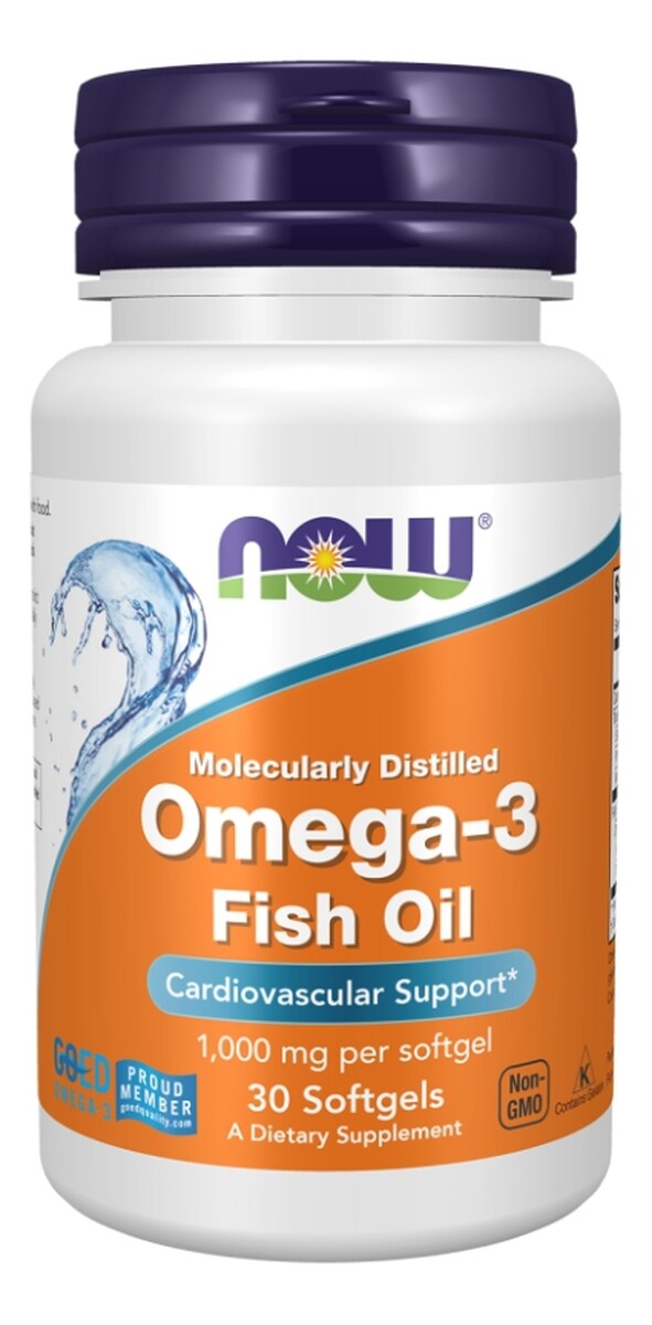 Omega 3 Molekularnie Destylowany Olej Rybny suplement diety