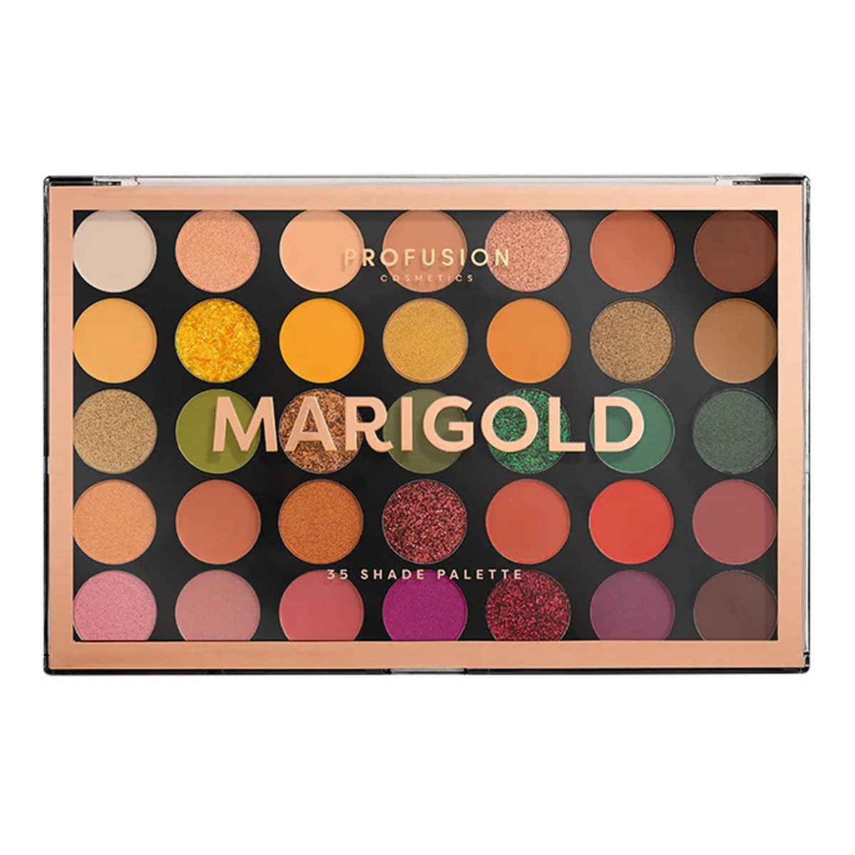 Profusion Marigold eyeshadow palette paleta 35 cieni do powiek