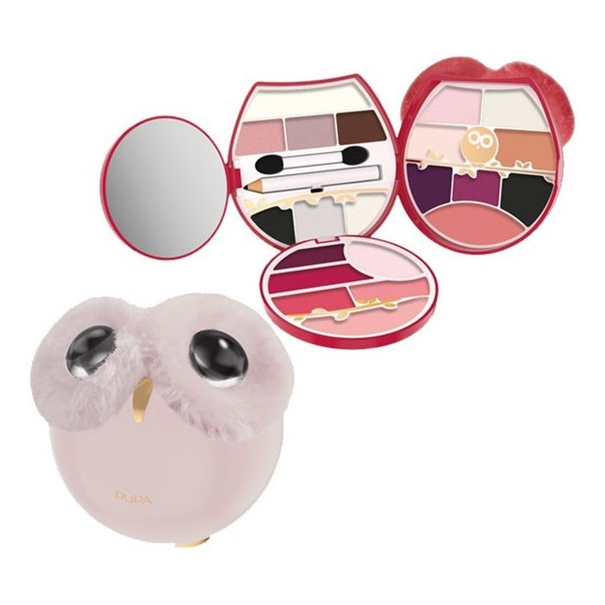 Pupa Milano Owl 4 paleta do pełnego makijażu 29g