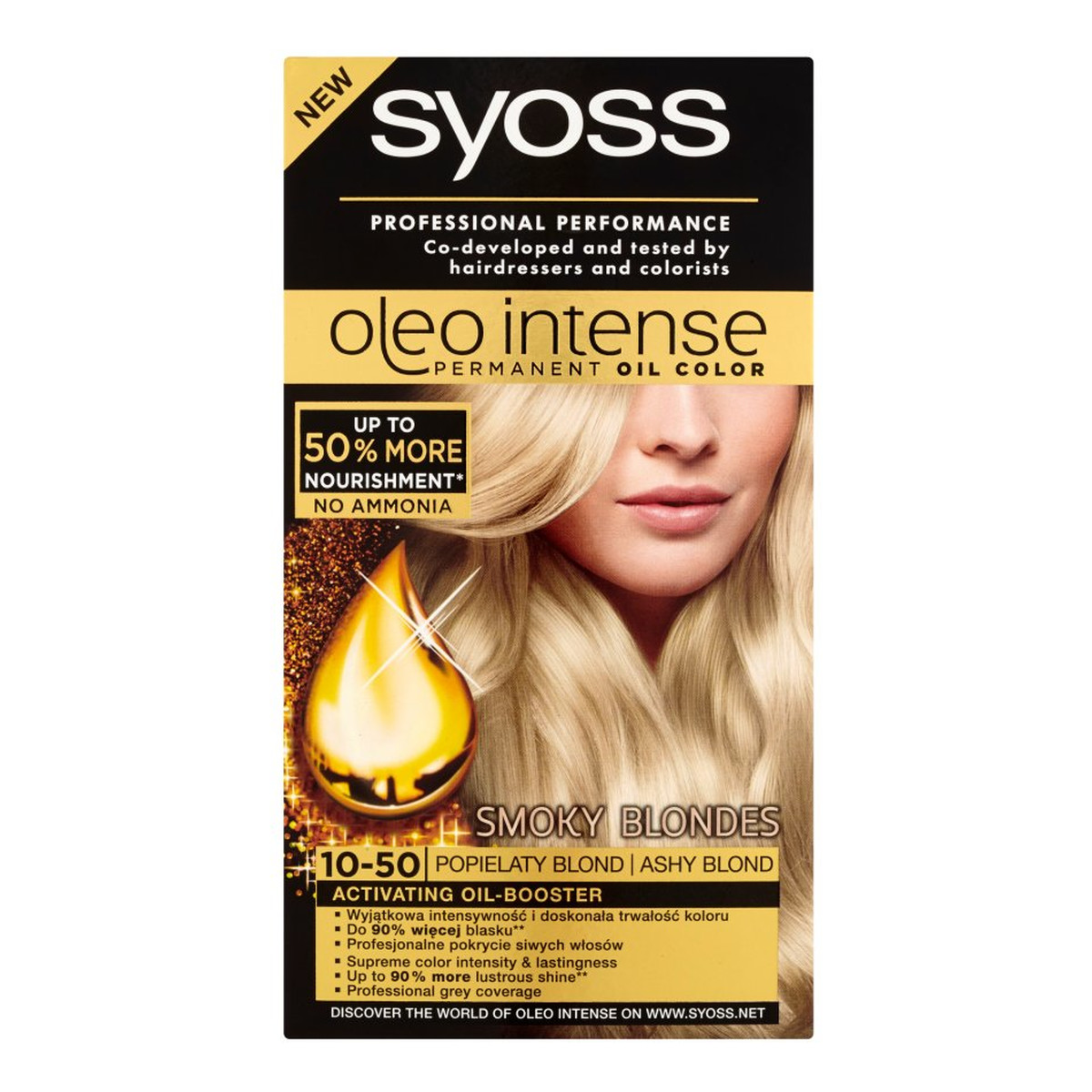 Syoss Oleo Intense Professional Performance Farba Do Włosów 115ml