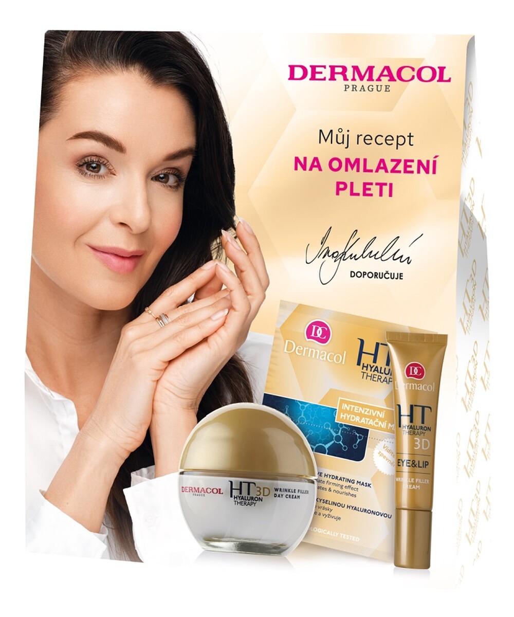 Zestaw remodelujący krem na dzień 50ml + krem remodelujący okolice oczu i ust 15ml + maska intensywnie nawilżająca 2x8g