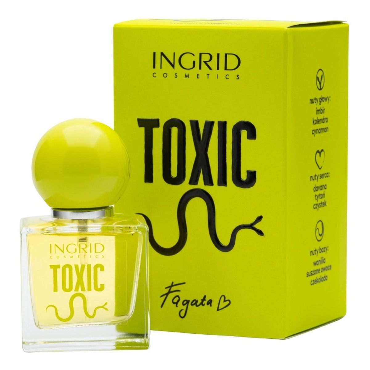 Ingrid Toxic By Fagata Toxic Woda perfumowana spray 30ml