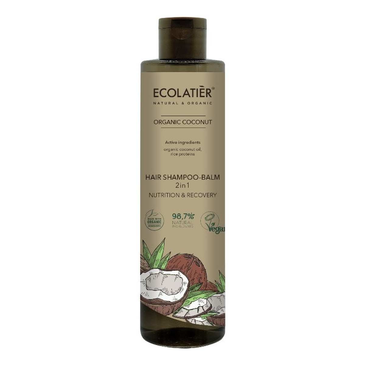 Ecolatier Coconut Szampon-balsam 2 w 1 350ml