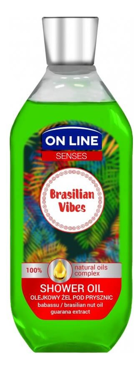 BRASILIAN VIBES olejkowy żel pod prysznic