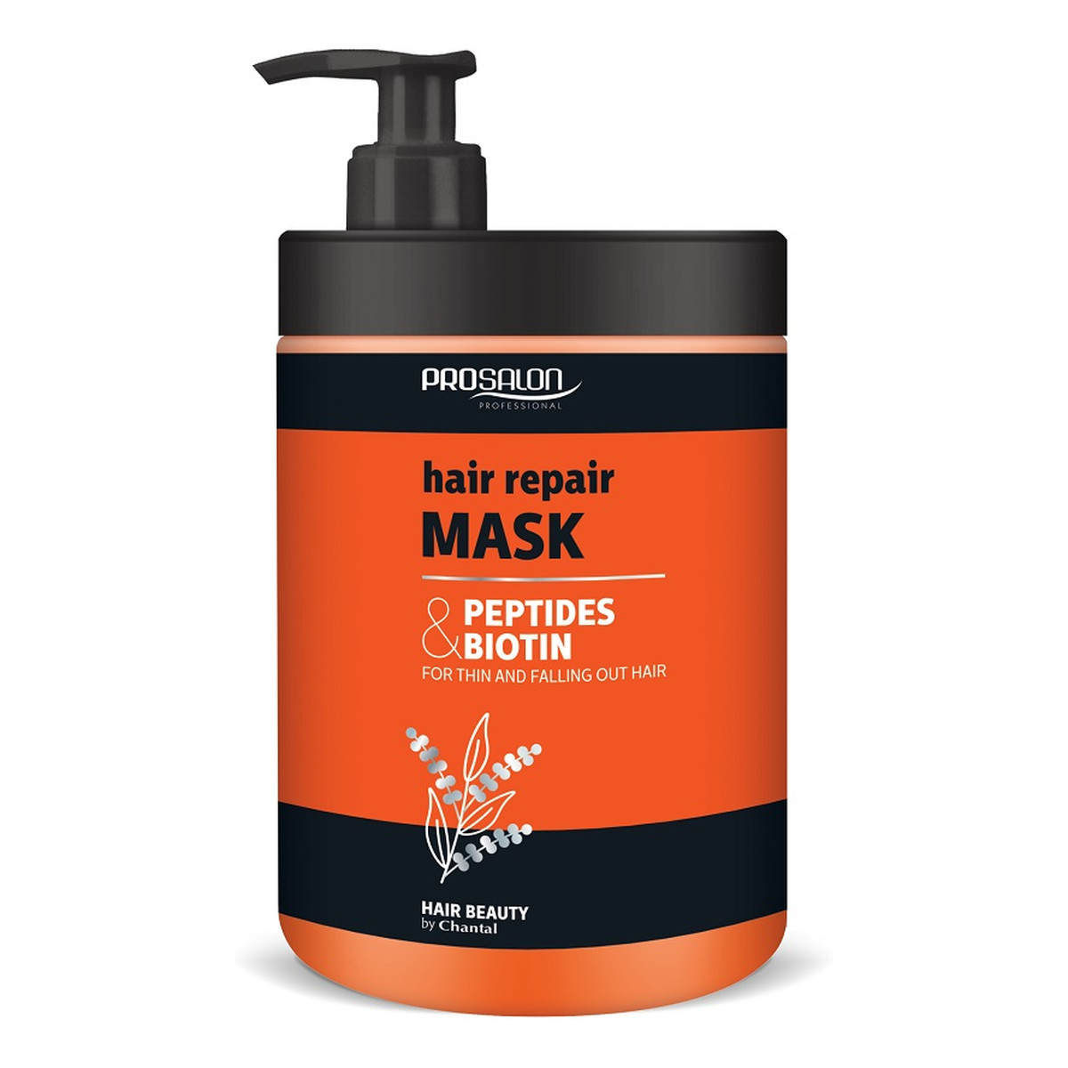 Chantal Profesional Prosalon Hair Repair Mask maska naprawcza do włosów z peptydami i biotyną 1000ml