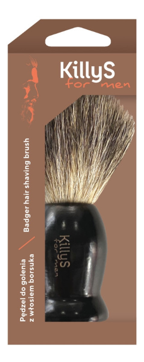 For Men Badger Hair Shaving Brush Pędzel do golenia z włosiem borsuka