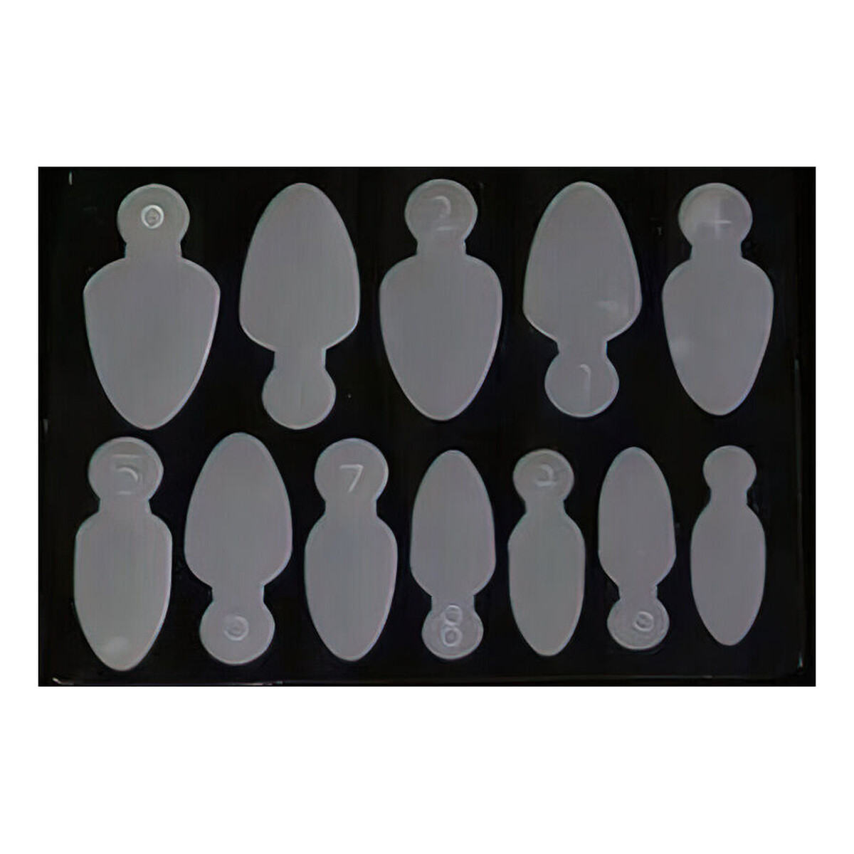 Excellent PRO Silikonowe foremki do french na dualform b 12szt
