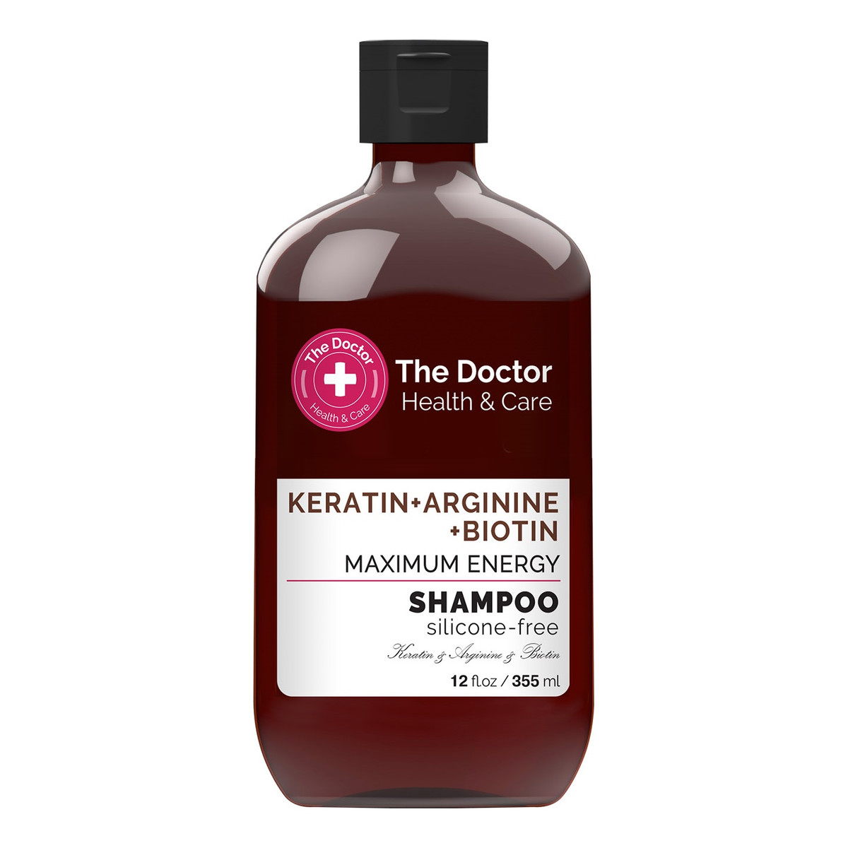 The Doctor Health & care szampon do włosów wzmacniający keratyna + arginina + biotyna 355ml