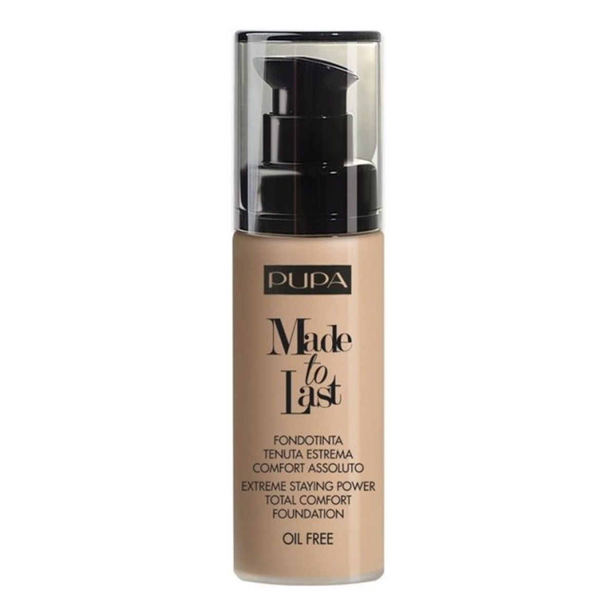 Pupa Milano Made To Last Total Comfort Foundation Długotrwały podkład matujący SPF10 30ml