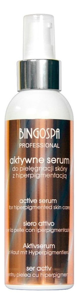 Aktywne serum do pielęgnacji skóry z hiperpigmentacją