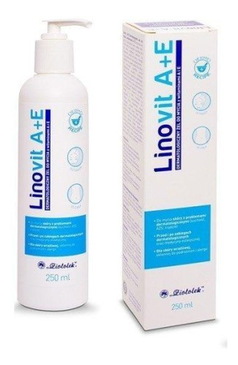 Dermatologiczny żel do mycia A+E