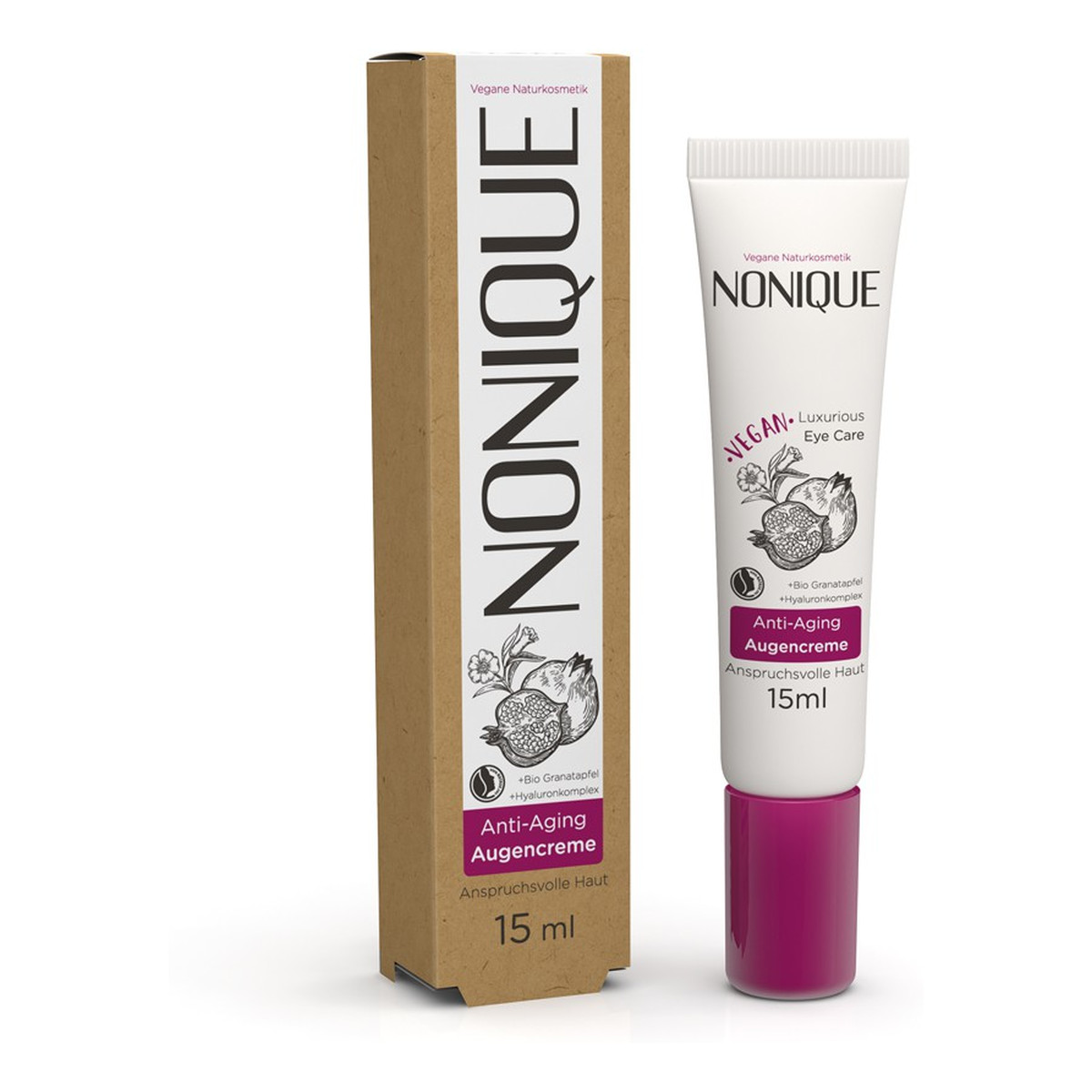 NONIQUE Luksusowy przeciwzmarszczkowy krem pod oczy 15ml