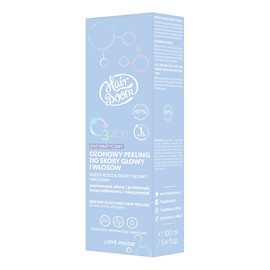 Enzymatyczny ozonowy peeling do skóry głowy i włosów