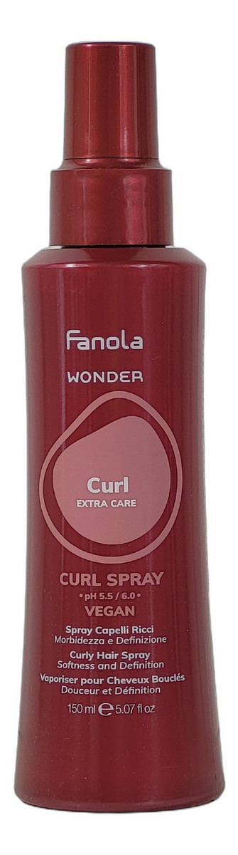 Spray Stylizujący Nawilżający do Włosów Kręconych i Falowanych