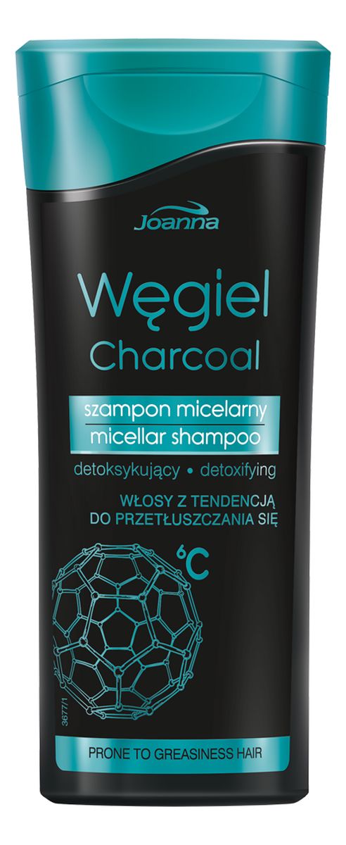 Szampon micelarny detoksykujący do włosów przetłuszczających się