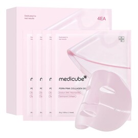 Pdrn pink collagen gel mask kolagenowa maska do twarzy 4x28g