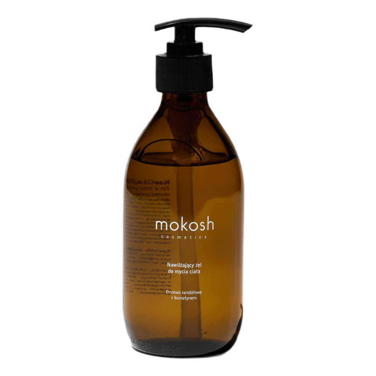 Mokosh Nawilżający Żel do mycia ciała drzewo sandałowe z bursztynem 300ml