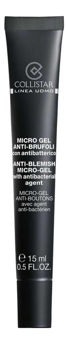 Anti-Blemish Micro-Gel Antybakteryjny żel do twarzy przeciw niedoskonałościom dla mężczyzn