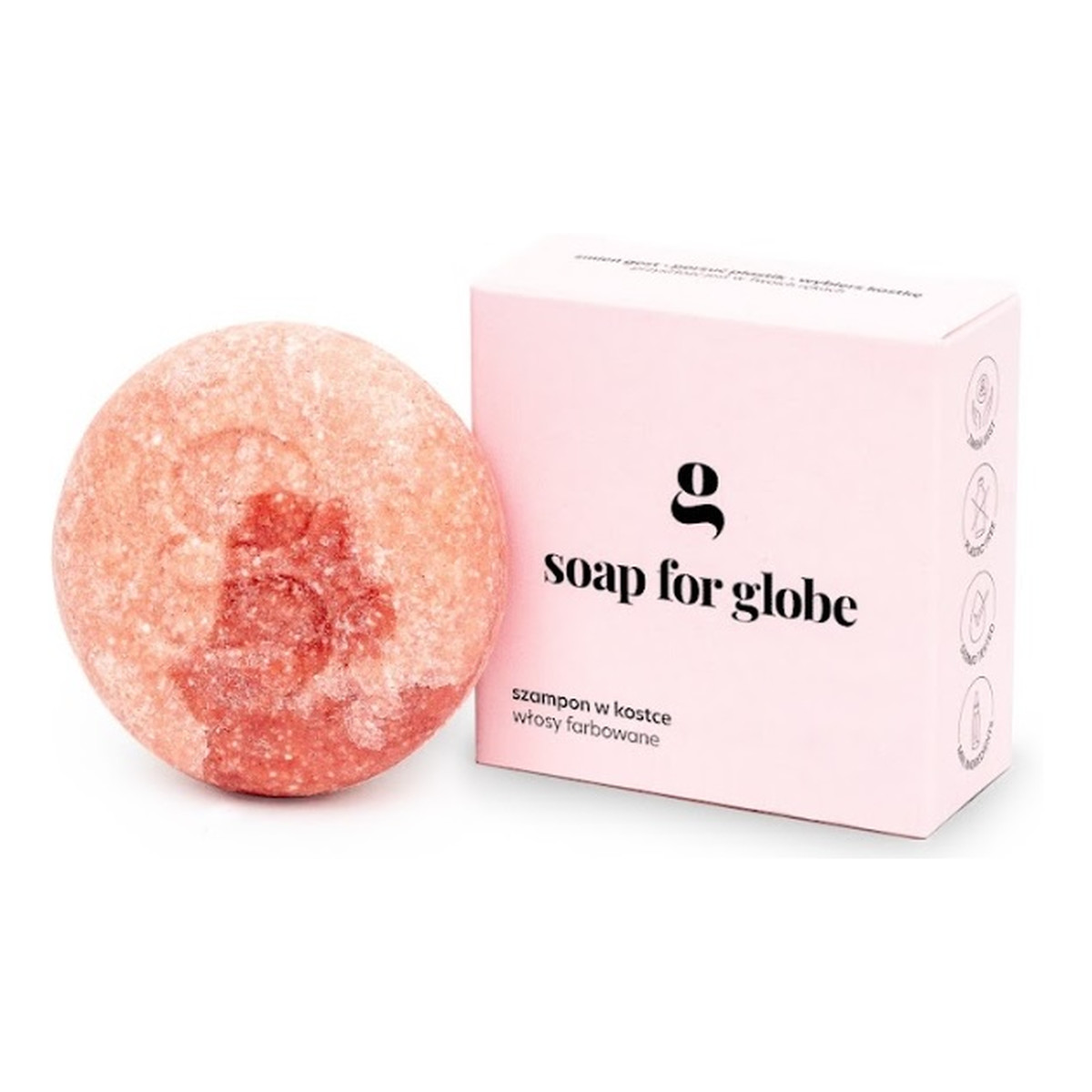 Soap for Globe Szampon do włosów farbowanych colour rich 80g 80g