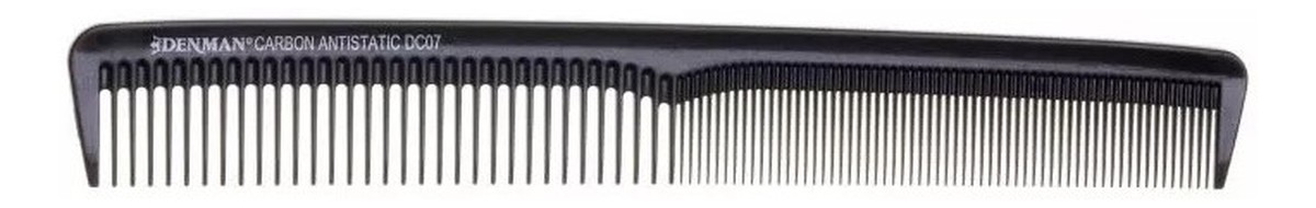 Dc07 carbon small setting comb grzebień do włosów black