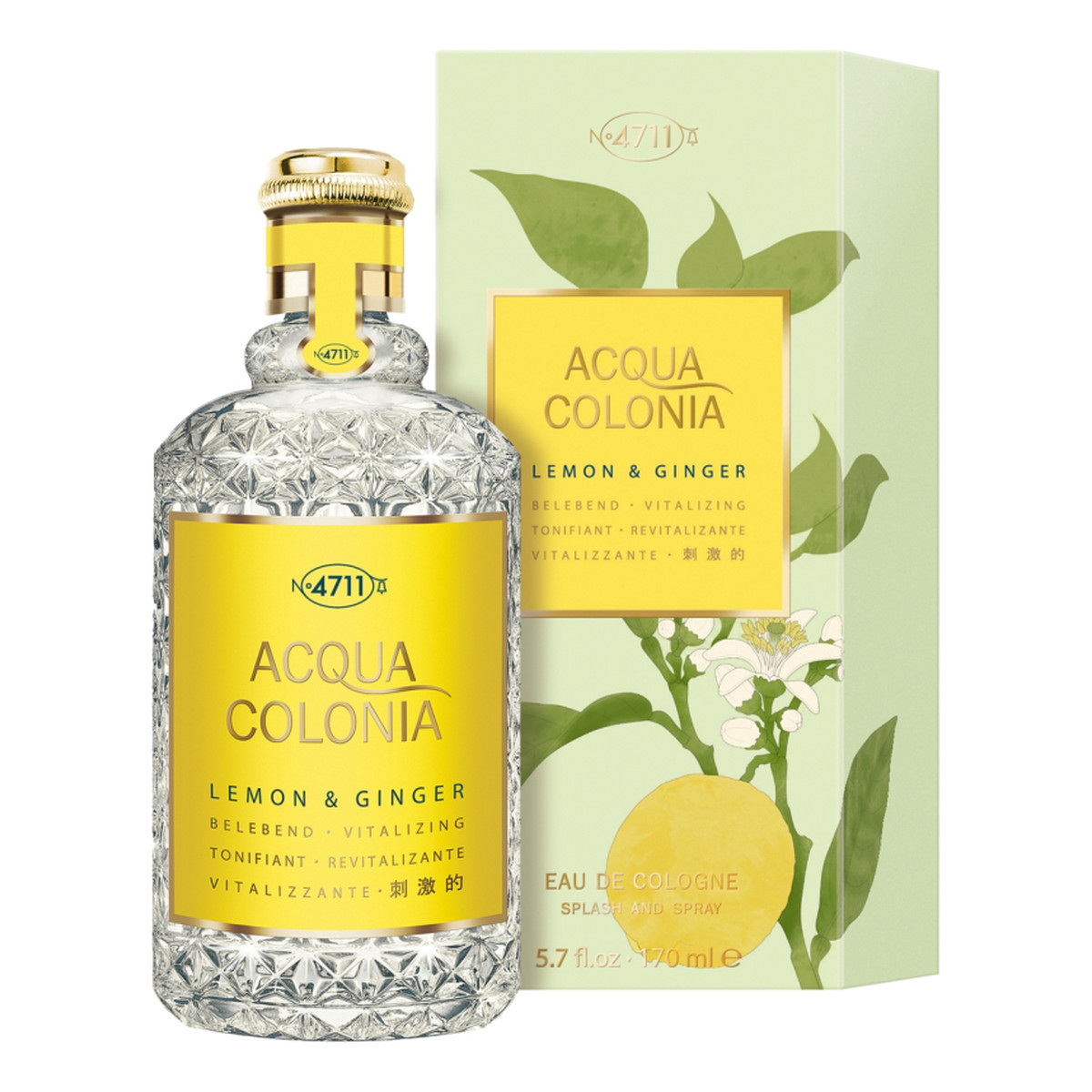 4711 Acqua Colonia Lemon & Ginger woda kolońska 170ml