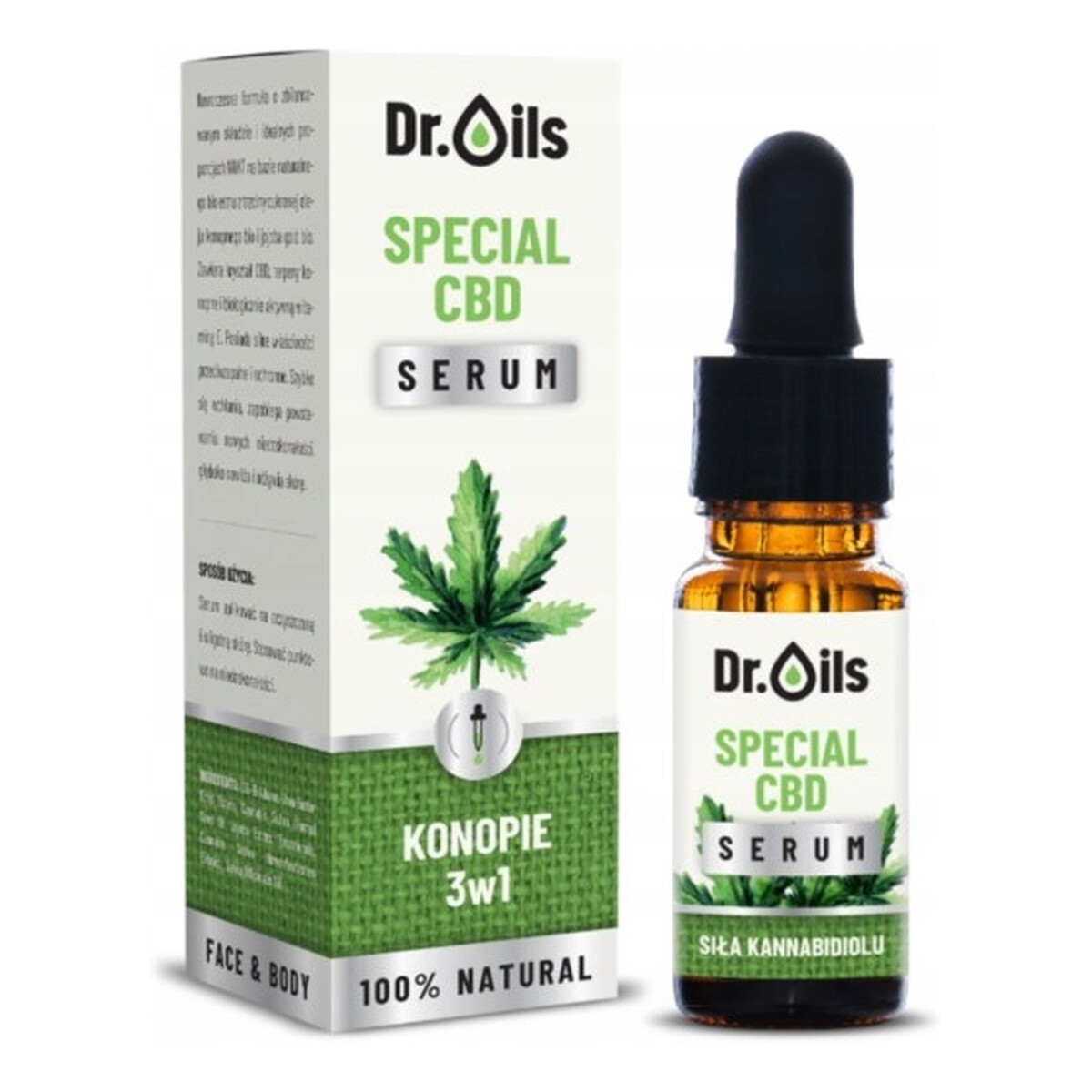 Dr. Oils Special cbd serum konopie 3w1 30ml