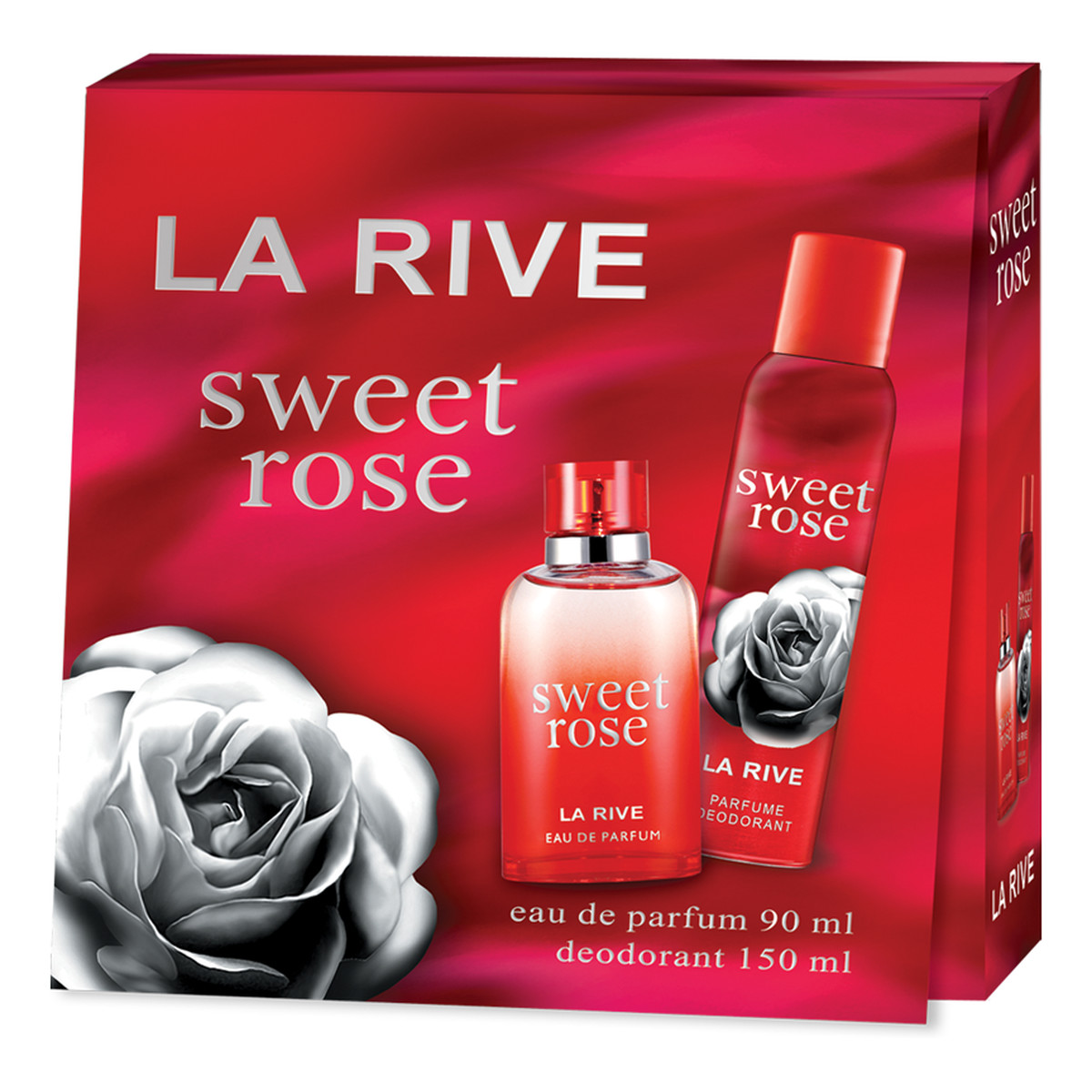 La Rive Sweet Rose Zestaw upominkowy (woda perfumowana 100ml + dezodorant 150ml)