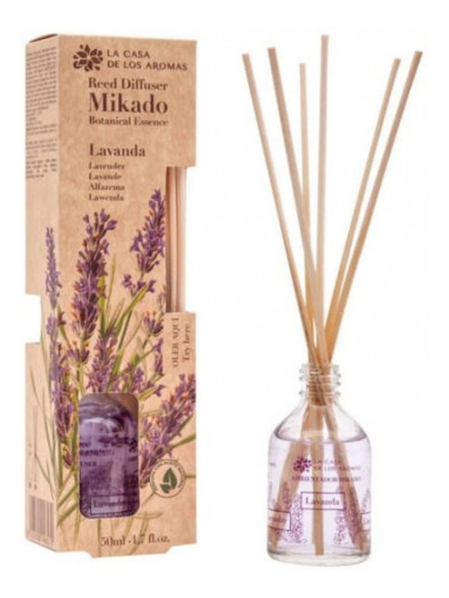 Olejek aromatyczny z patyczkami Lawenda