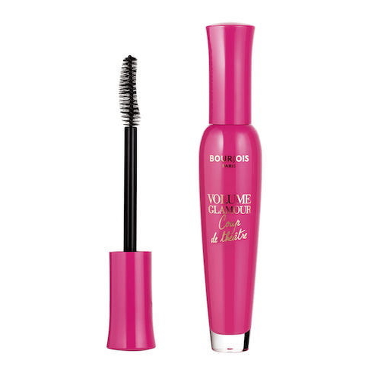 Bourjois Volume glamour coup de theatre mascara pogrubiający i podkręcający tusz do rzęs z olejkiem arganowym 02 black 10ml