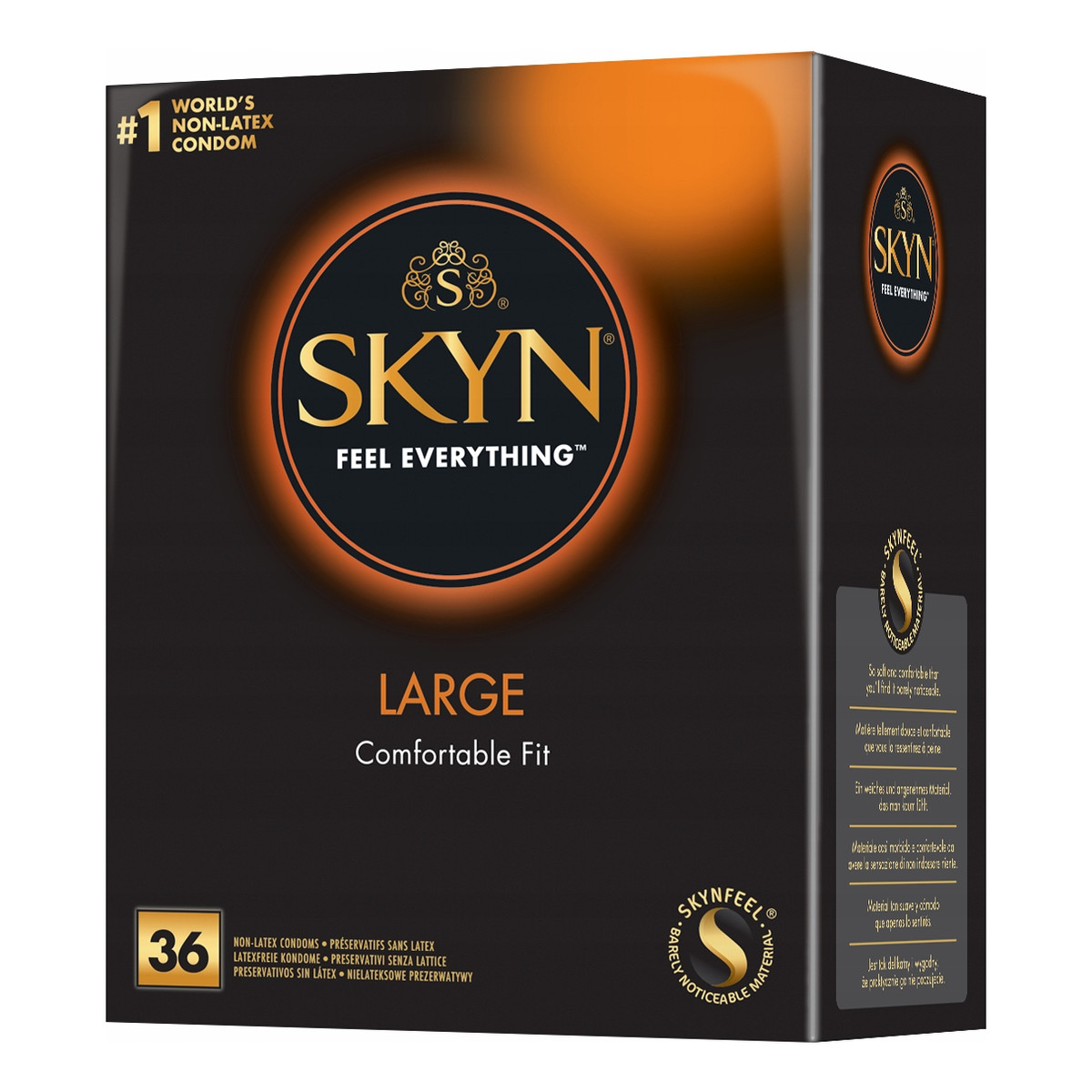 Unimil Skyn large nielateksowe prezerwatywy 36szt