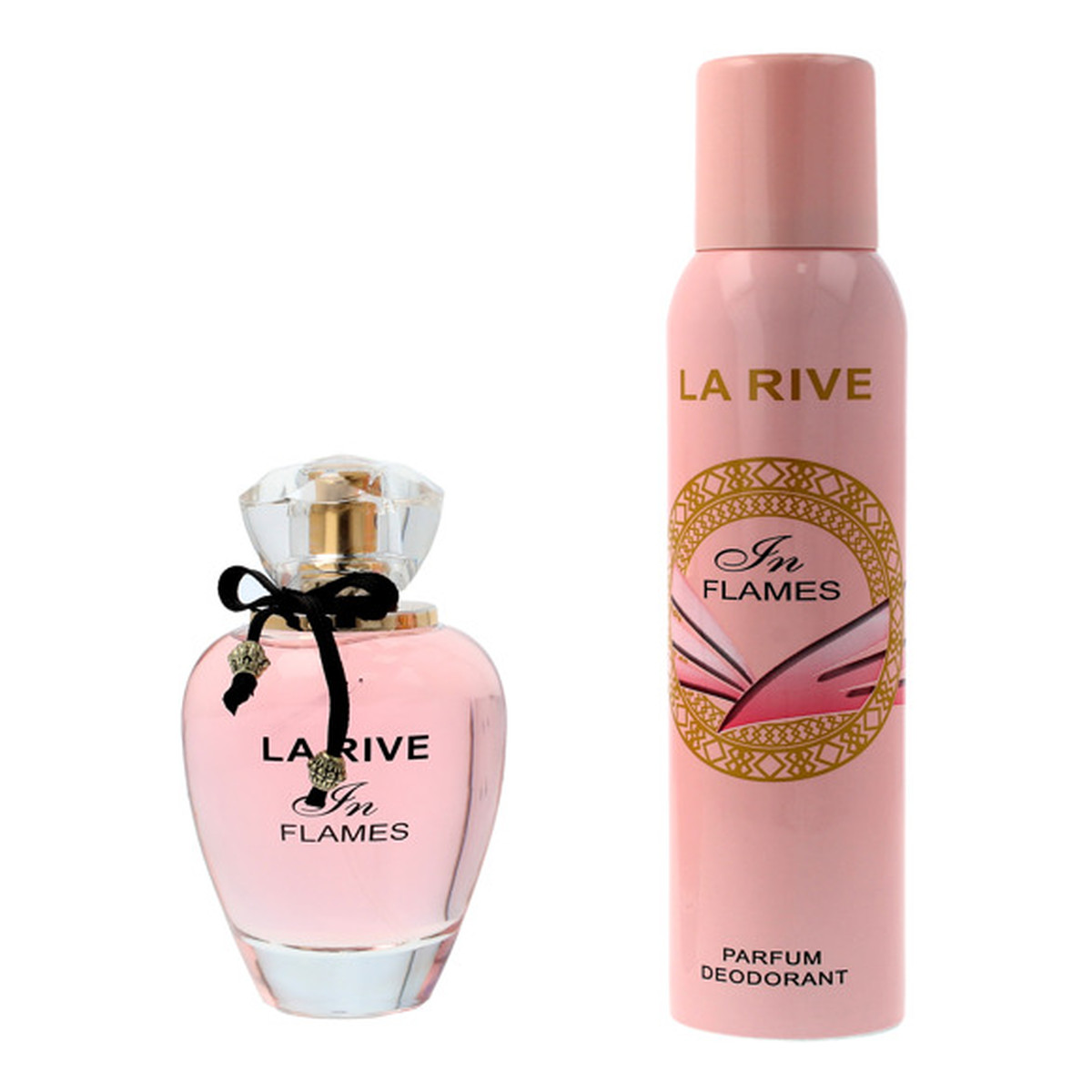 La Rive for Woman In Flames Zestaw prezentowy (woda perfumowana 90ml+deo spray 150ml)