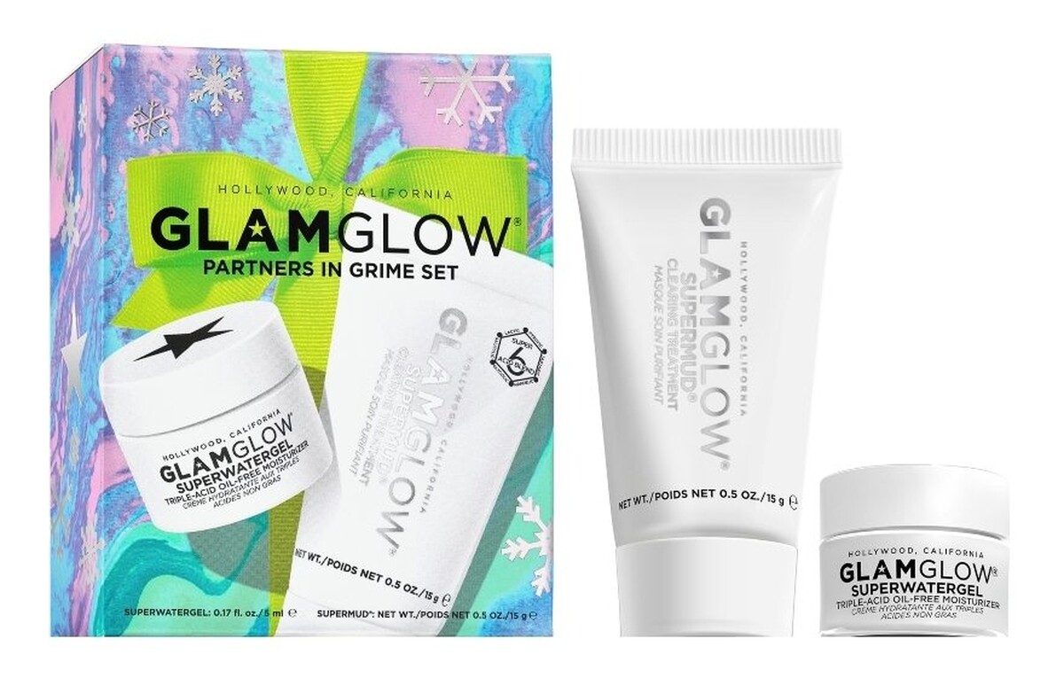 Zestaw oczyszczająca maseczka do twarzy 15g + beztłuszczowy krem nawilżający 5ml