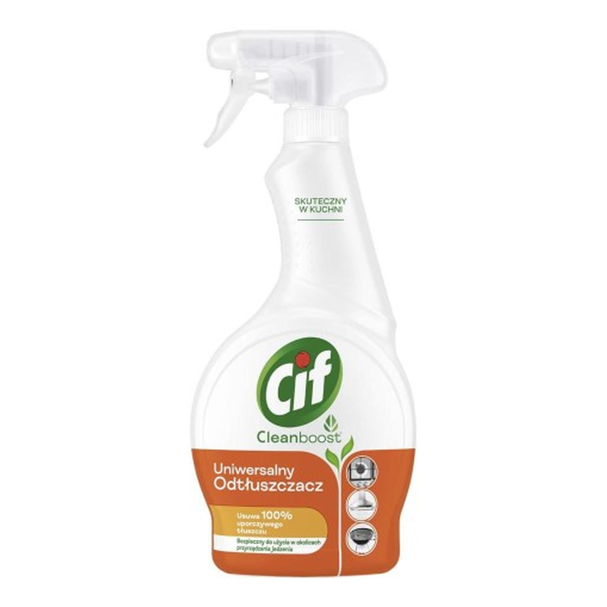 Cif Cleanboost Uniwersalny Odtłuszczacz w sprayu 500ml