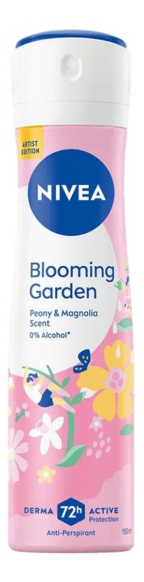 Blooming garden antyperspirant spray